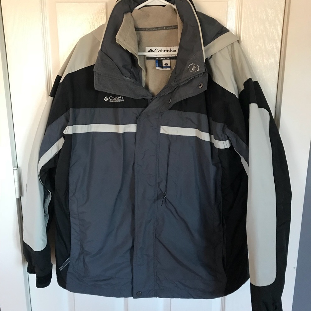 Men’s Columbia ski jacket with liner
